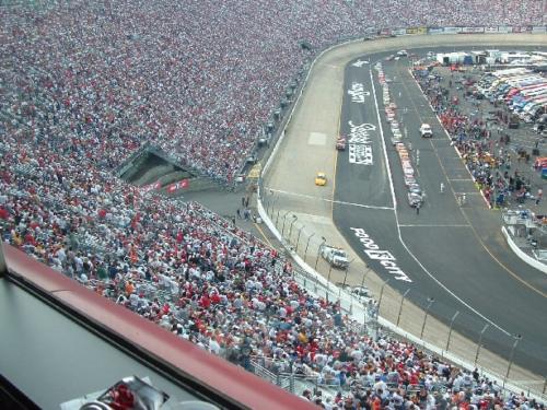 Bristol frontstretch